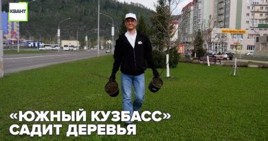 «Южный Кузбасс» садит деревья